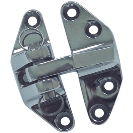 Seachoice Chrome Plated Brass Hatch Hinge, 2-3/8" x 2-7/8" x 1-1/4" 35101